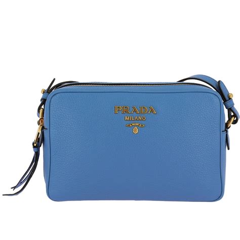 prada mini bag blue